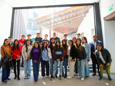 Estudiantes en el cabildo