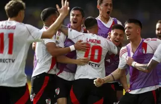 River le gan 1 a 0 a Boca en La Bombonera