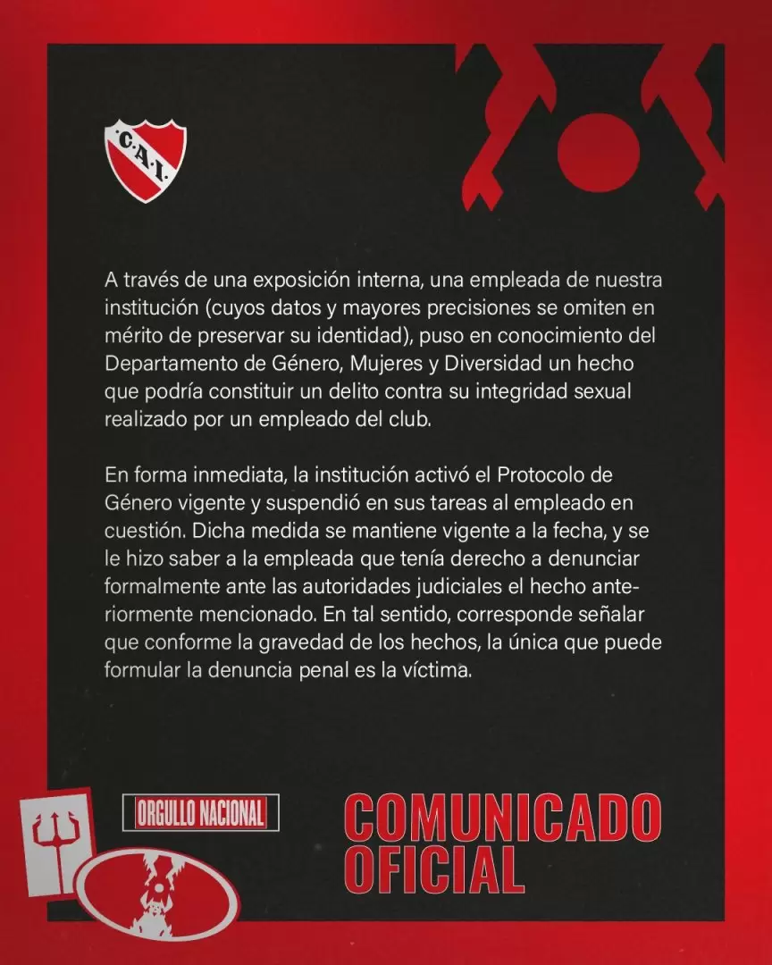 Comunicado Independiente