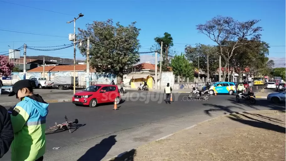 siniestro vial estadio 23 de agosto