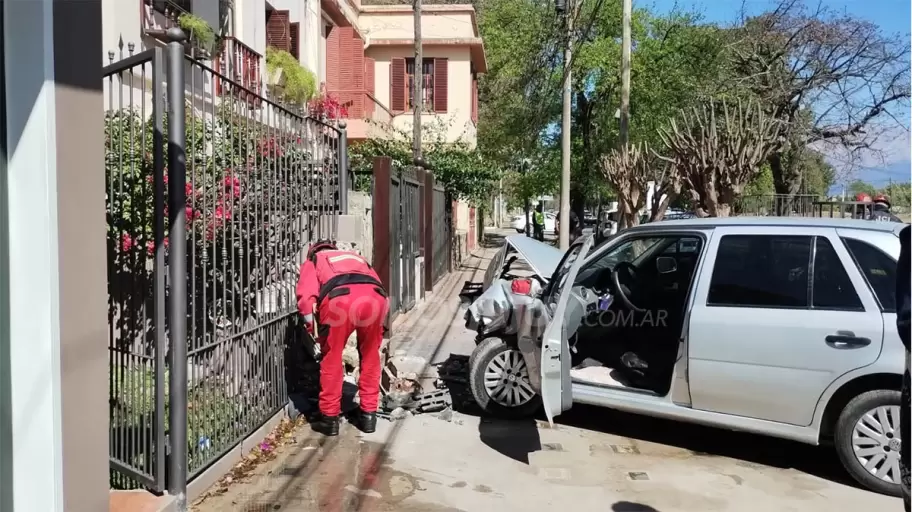 siniestro vial Avenida SantibÃ¡Ã±ez