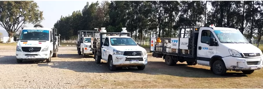 Camionetas de La Distribuidora SRL