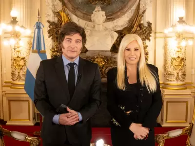 Susana Gimnez y Javier Milei