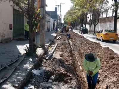 agua potable cambio de caeras