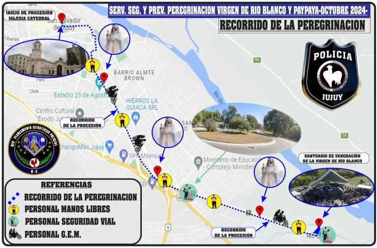 Seguridad peregrinación