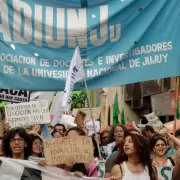 Tras el paro por 24 horas, la UNJu marchar� este mi�rcoles en contra del veto del presidente