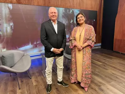 Guillermo Jenefes y Claudia Figueroa, conductores de Detras de las Noticias