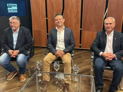 Jorge Gurrieri, Sebasti�n Mealla y Sebastian Lucero de la C�mara de Comercio Exterior