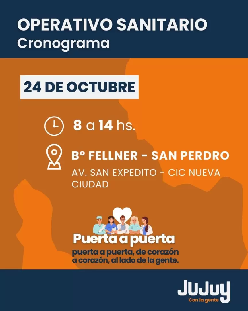 Operativo sanitario