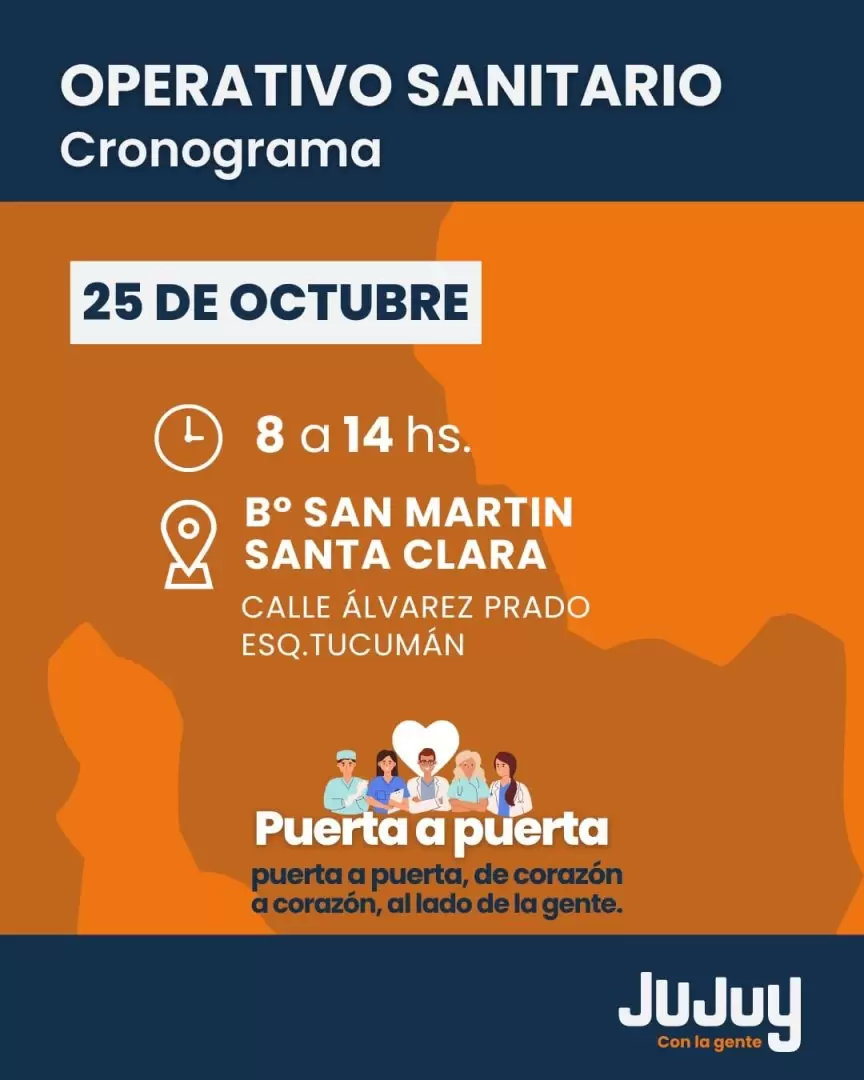 Operativo sanitario