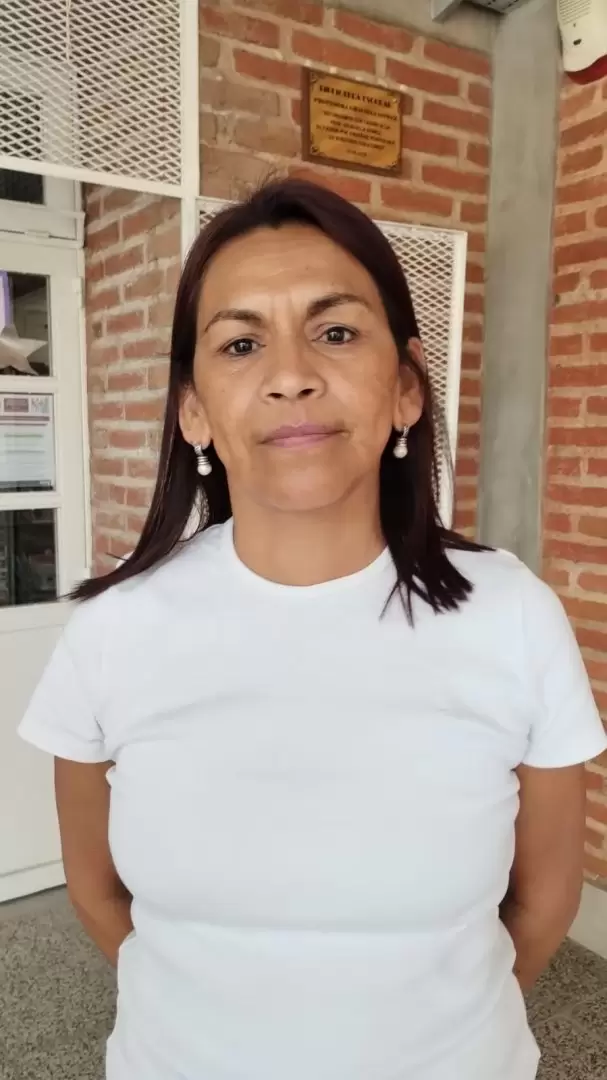 Ema Lia Alvarado docente del Colegio Secundario 34