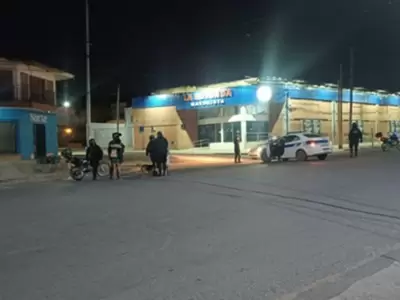 mujer apu�alada en avenida Almirante Brown