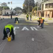 Realizan trabajos de mejora integral en calle La Posta del barrio Los Perales