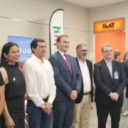 “Tenemos un aeropuerto hermoso que ahora se luce con un nuevo vuelo internacional”, dijo Sadir