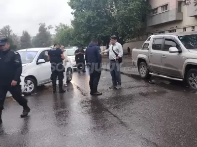 siniestro vial calle Jos� Hern�ndez
