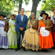 Semana de la Tradici�n: las candidatas a Paisana Provincial visitaron la Municipalidad de San Salvador
