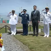Se realizó un homenaje al submarino ARA "San Juan" y a sus 44 tripulantes a 7 años de la desaparición
