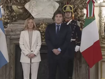 Javier Milei y Giorgia Meloni anunciaron un plan de acci�n bilateral 2025-2030