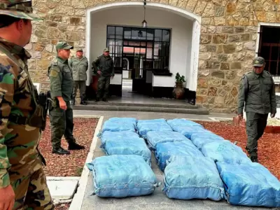 gendarmer�a nacional 270kg de marihuana