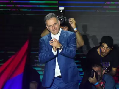 Yamand� Orsi, presidente electo del Uruguay.