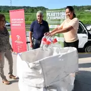 Se habilitaron 20 puntos verdes para depositar residuos plásticos distribuidos en la ciudad