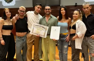 Mar�a Uriondo, Facundo Mazzei y bailarines