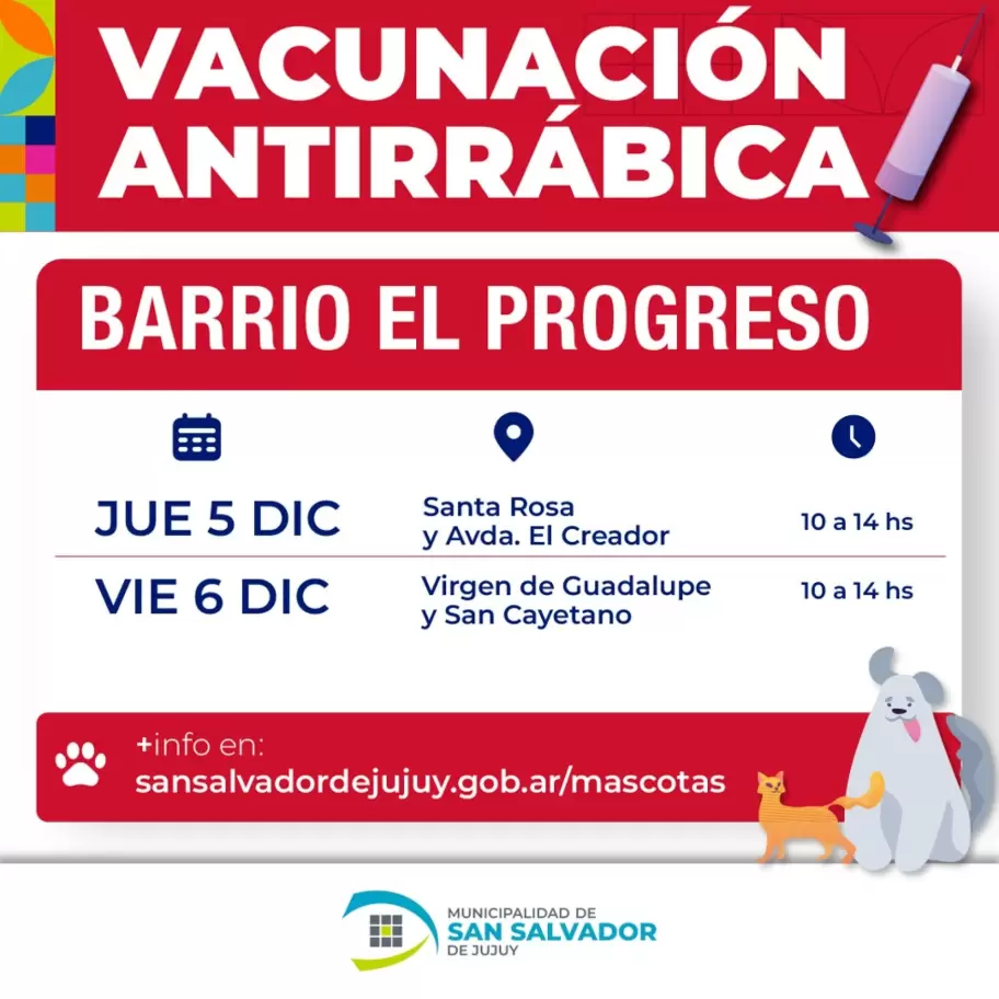 vacunaci�n antirr�bica