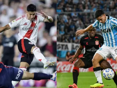 river - san lorenzo , racing - estudiantes