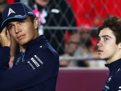 Franco Colapinto y Alex Albon sufrieron una penalizaci�n para la carrera del domingo (Foto: Reuters/Jakub Porzycki)
