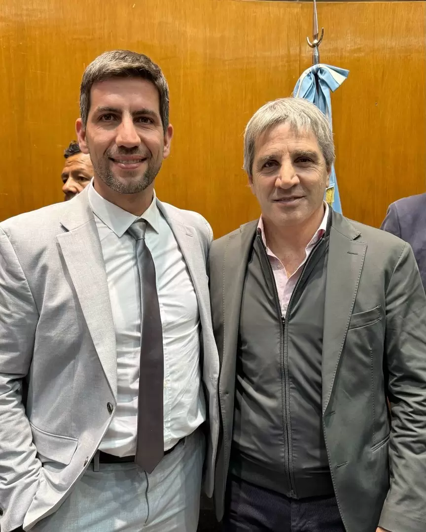 Quintar con el ministro Luis Caputo