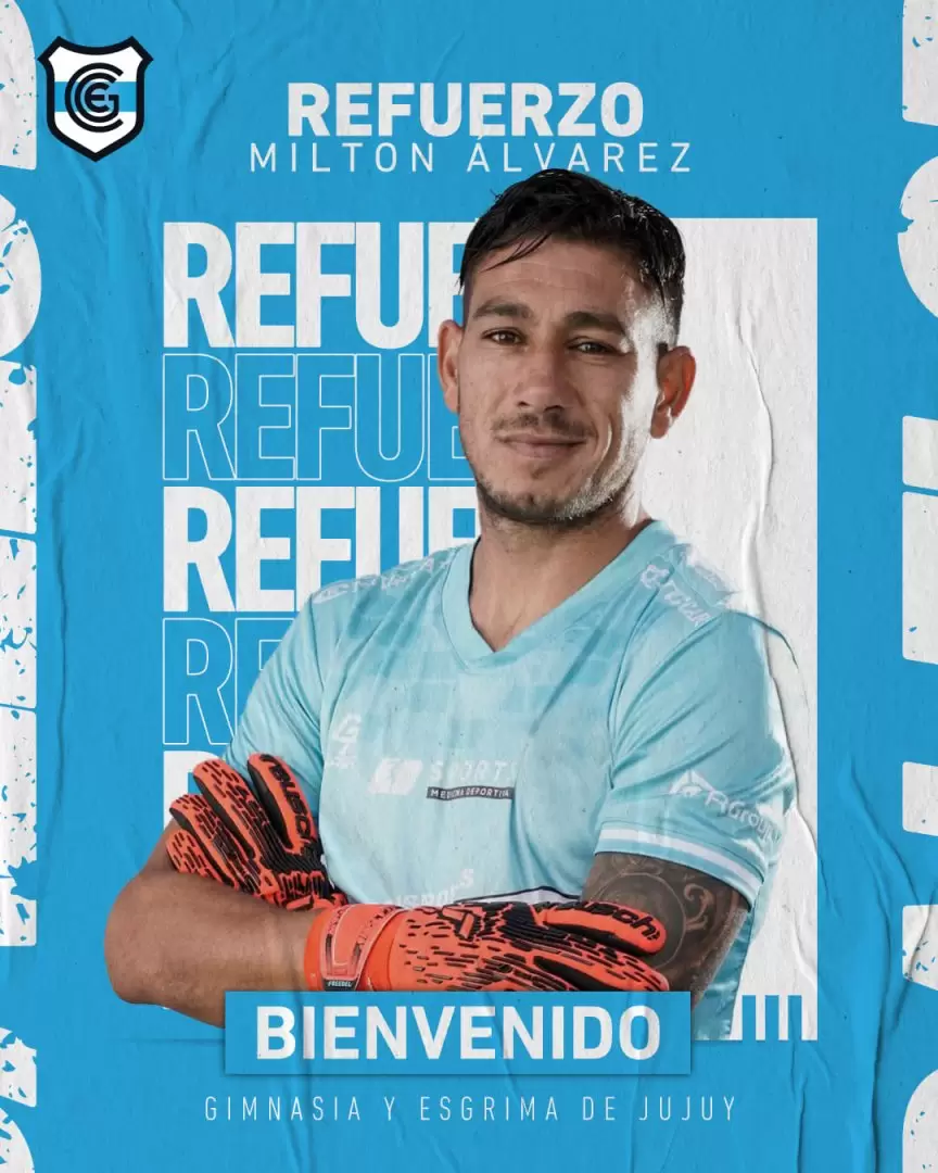 Milton �lvarez, arquero refuerzo de Gimnasia de Jujuy