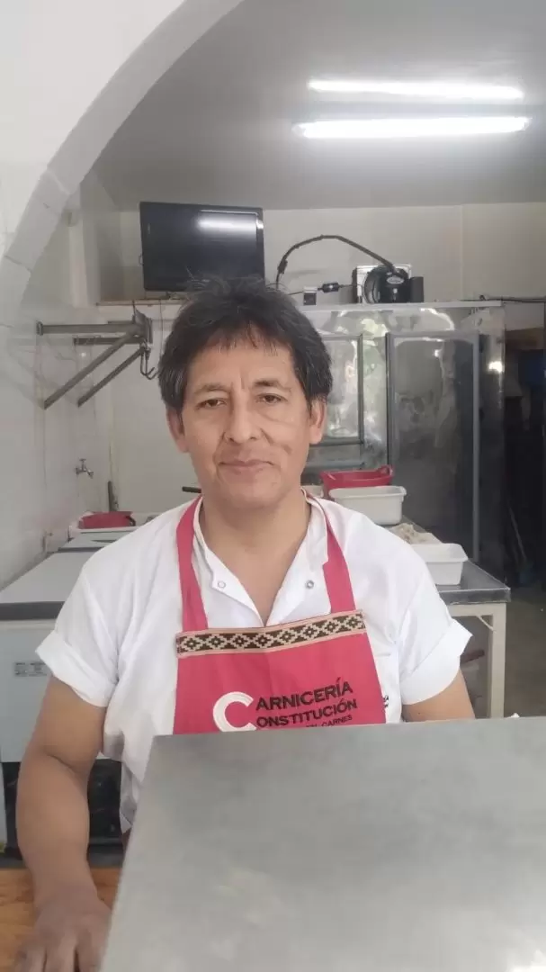 Hugo Solano, carnicero