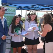 Estudiantes del Colegio Nueva Siembra arborizaron un sector de Alto Comedero