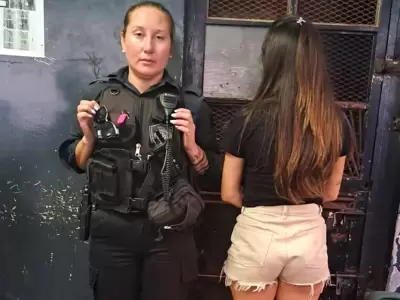 mujer detenida rosario