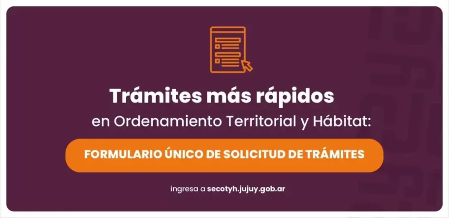 La Secretar�a de Ordenamiento Territorial y H�bitat unifica la solicitud de tr�mites