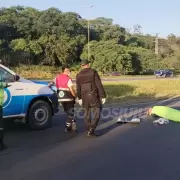 Siniestro vial en Ruta 66: una pareja fue embestida y sufrió heridas de consideración
