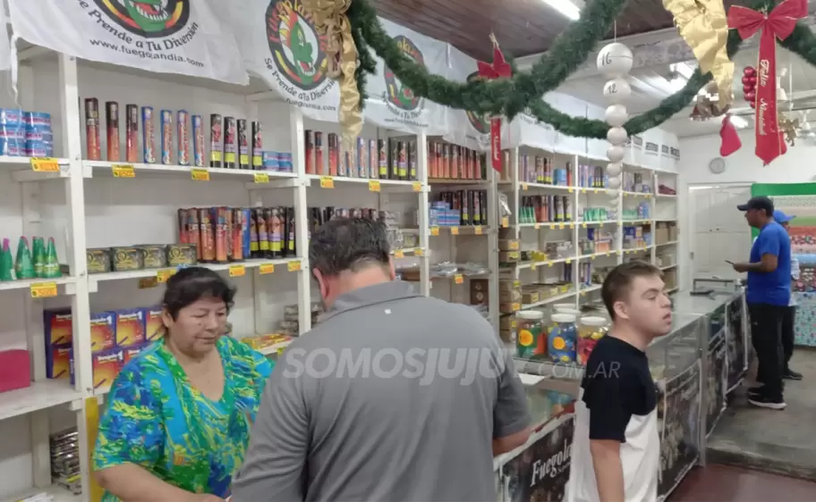 venta de pirotecnia en la capital jujeña