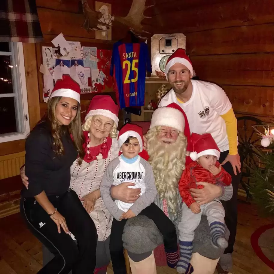 La época que más le gusta a la familia Messi: la Navidad y Año Nuevo