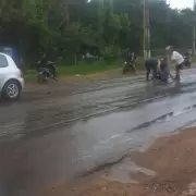 Accidente fatal en Ruta Nacional N°34, altura acceso norte a Libertador: murió un motociclista