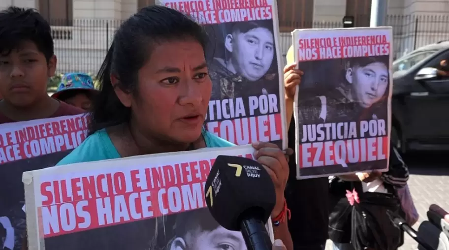 madre de Mailén, pareja de Ezequiel
