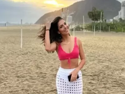 La joven comparti� en sus redes sociales su llegada a Rio de Janeiro