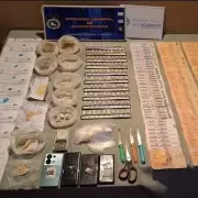 Incautaron m�s de 2.6 millones de pesos y casi 2 kilos de coca�na en Jujuy