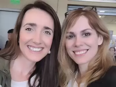 Victoria Villarruel y Lilia Lemoine