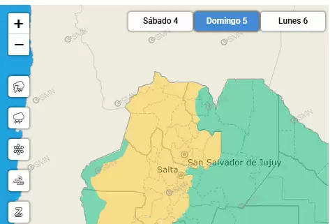 alerta amarillo 5 de enero