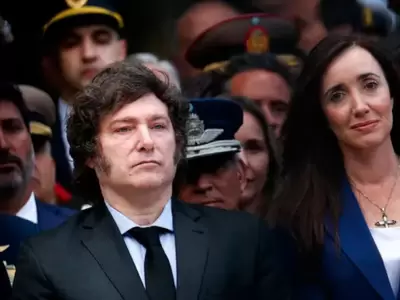 Javier Miley Presidente de la Nac�on y Victoria Villarruel Vicepresidente de la Nacion