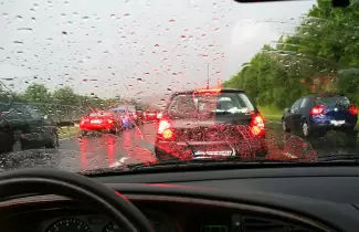 Cortaron la Ruta 16 hacia Corrientes por un fuerte temporal en Salta