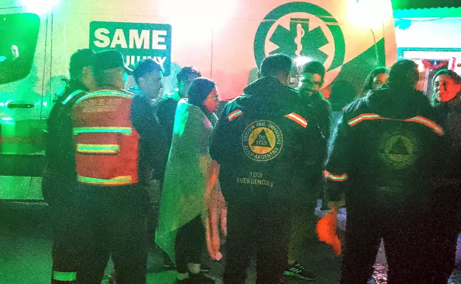 rescataron a la pareja perdida en la horqueta