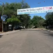 El Gobierno inauguró las obras de pavimentación de la avenida Martín Iturbe en Puesto Viejo
