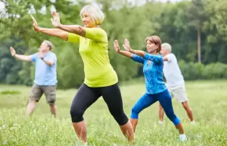 Verano en movimiento: adultos mayores