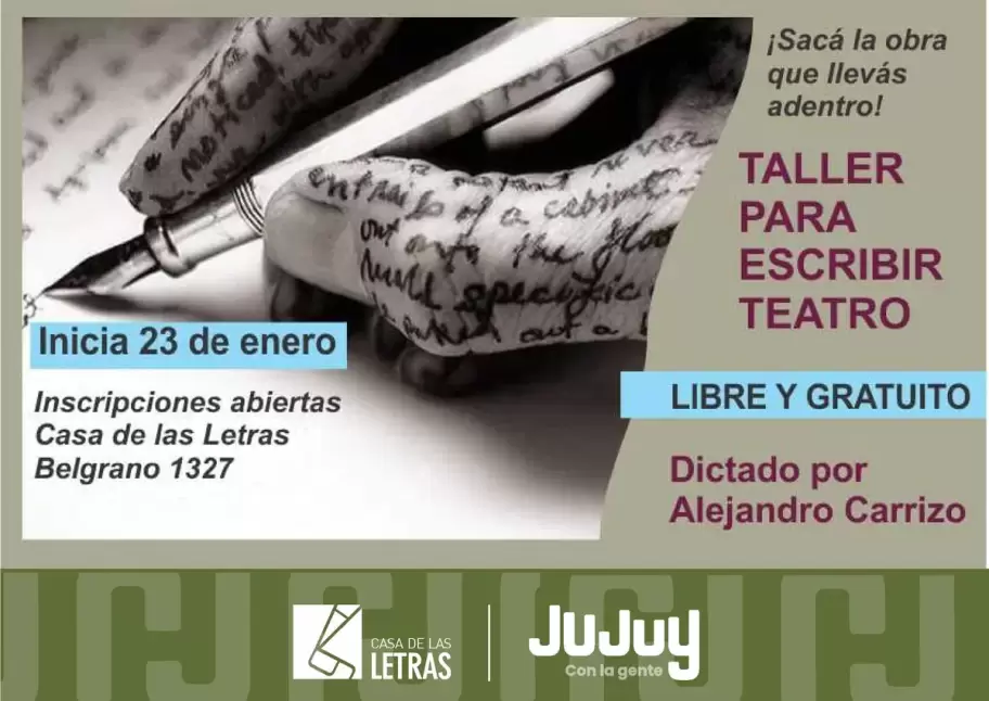 taller para escribir teatro